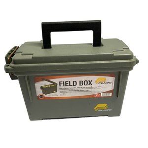 Plano Field Box Hold 6 8 boxes ammo Durable Lockable Water Resistant 0 ring seal